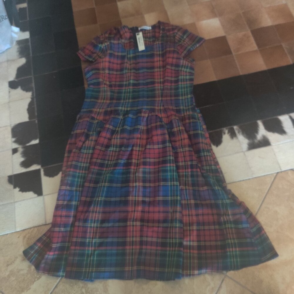 Dangerfield plaid dress size 20 AU New